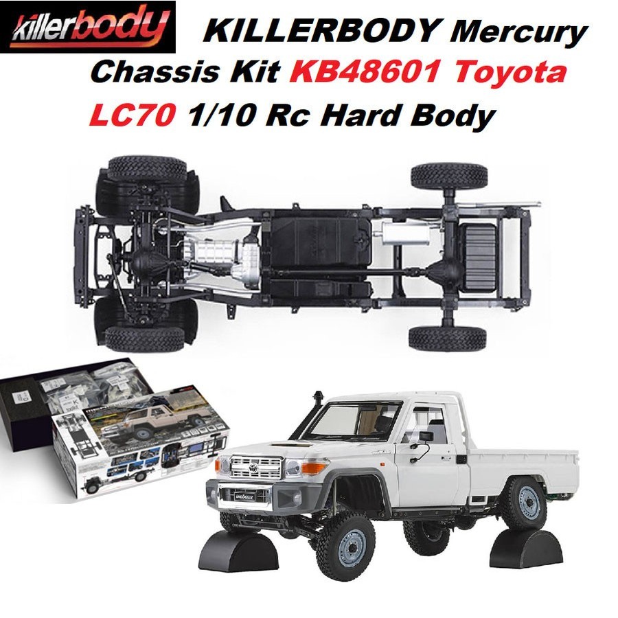 KILLERBODY Mercury Chassis Kit KB48601 Toyota LC70 1/10 Rc Hard Body