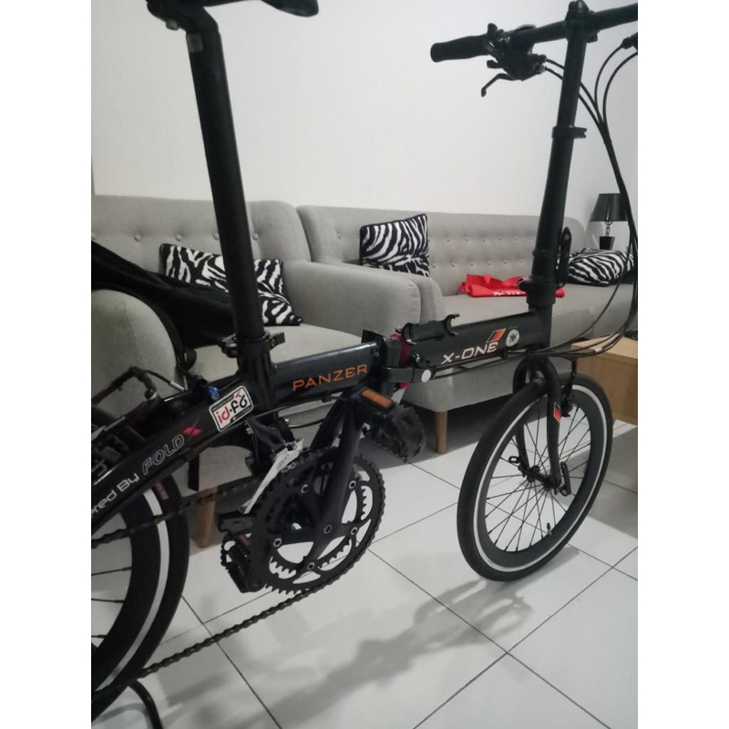 Sepeda lipat Fold X german series, 3 x 9 speed (second)