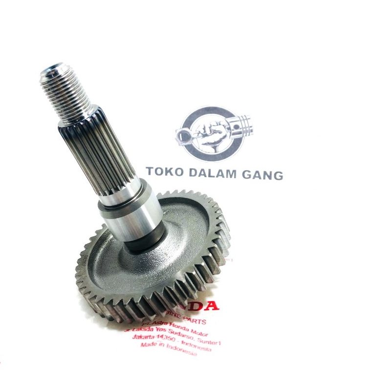 AS RODA BELAKANG GEAR GIR GIGI GARDAN  GIGI GARDAN BESAR STATER HALUS  HONDA BEAT FI ESP STREET ECO 