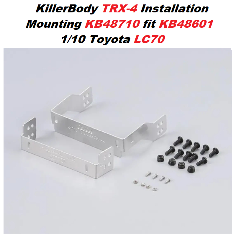 KillerBody TRX-4 Installation Mounting Stainles Steel 1/10 Toyota LC70