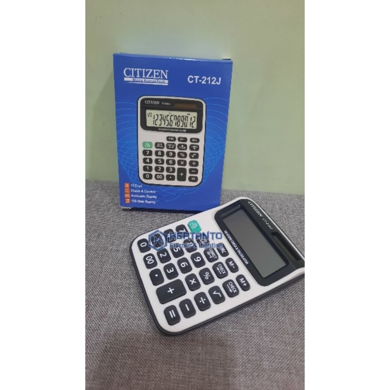 

KALKULATOR CITIZEN 212Y