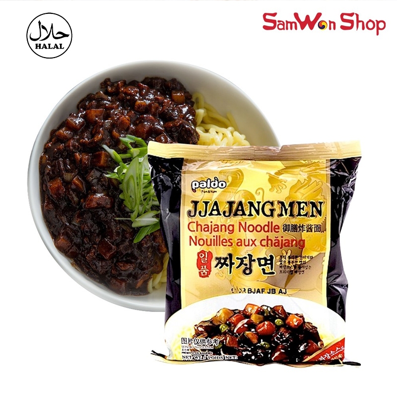 

PALDO JJAJANGMYUN 200 GR - JJAJANGMEN KOREAN NOODLE JJAJANGMYEON MIE INSTAN KOREA