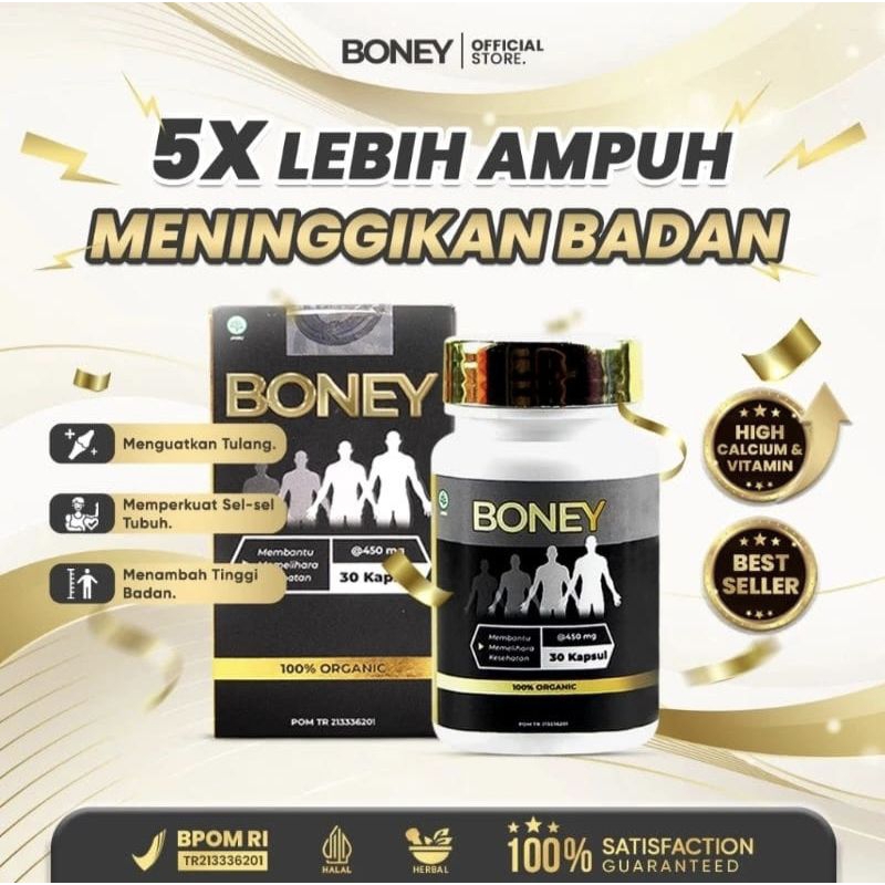 Suplemen Peninggi Badan Boney 100% Original