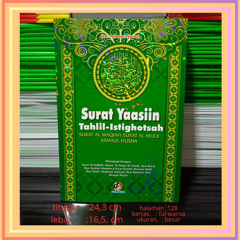 Surat Yasin Terjemah Tahlil & Istiqhosyah Besar