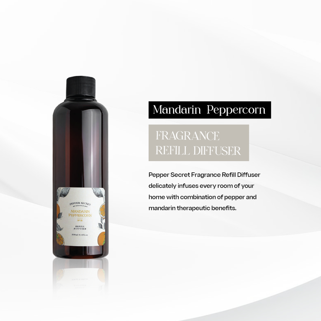 Mandarin Peppercorn - Fragrance Refill Diffuser