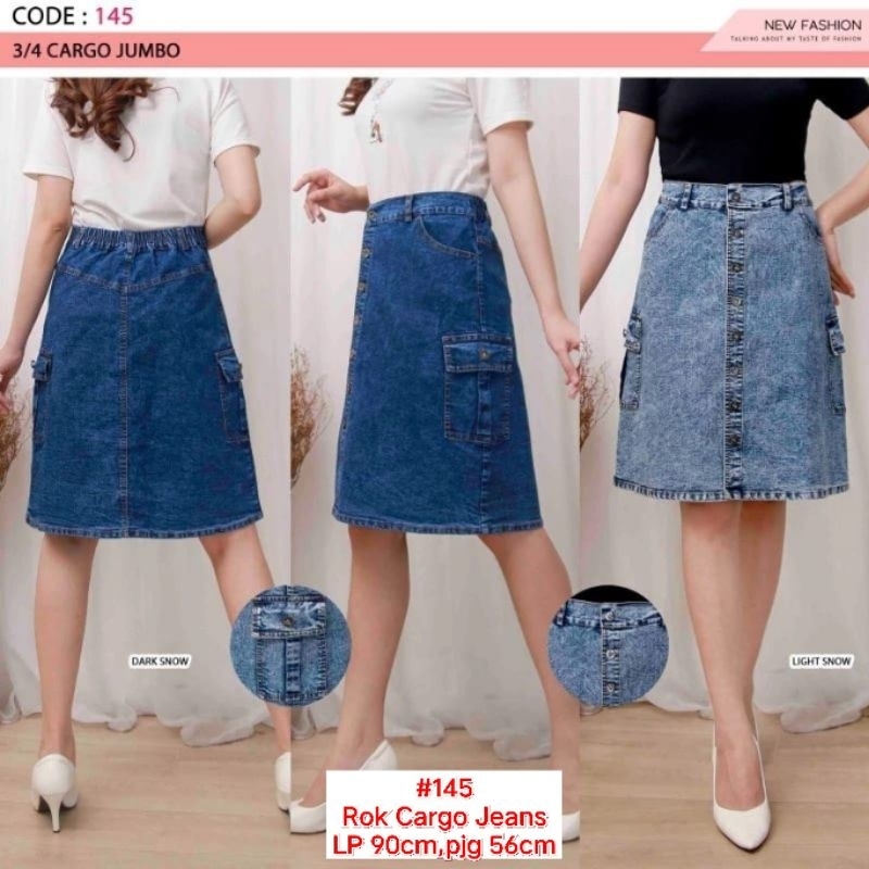 AK #145 ROK CARGO JEANS 112.000