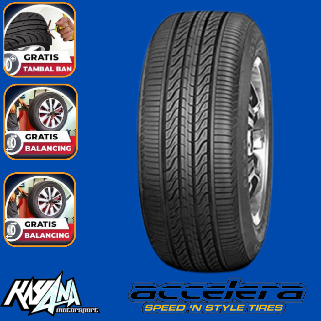 Ban Standart Agya,Ayla,Brio,Sigra 175/65 R14 Accelera Ecoplus -Tubles