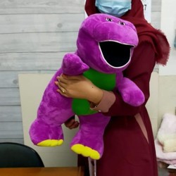 Boneka Barney Baby Bop Bj Size L/40cm Lembut.Mainan Boneka Barney & Friends Lucu.