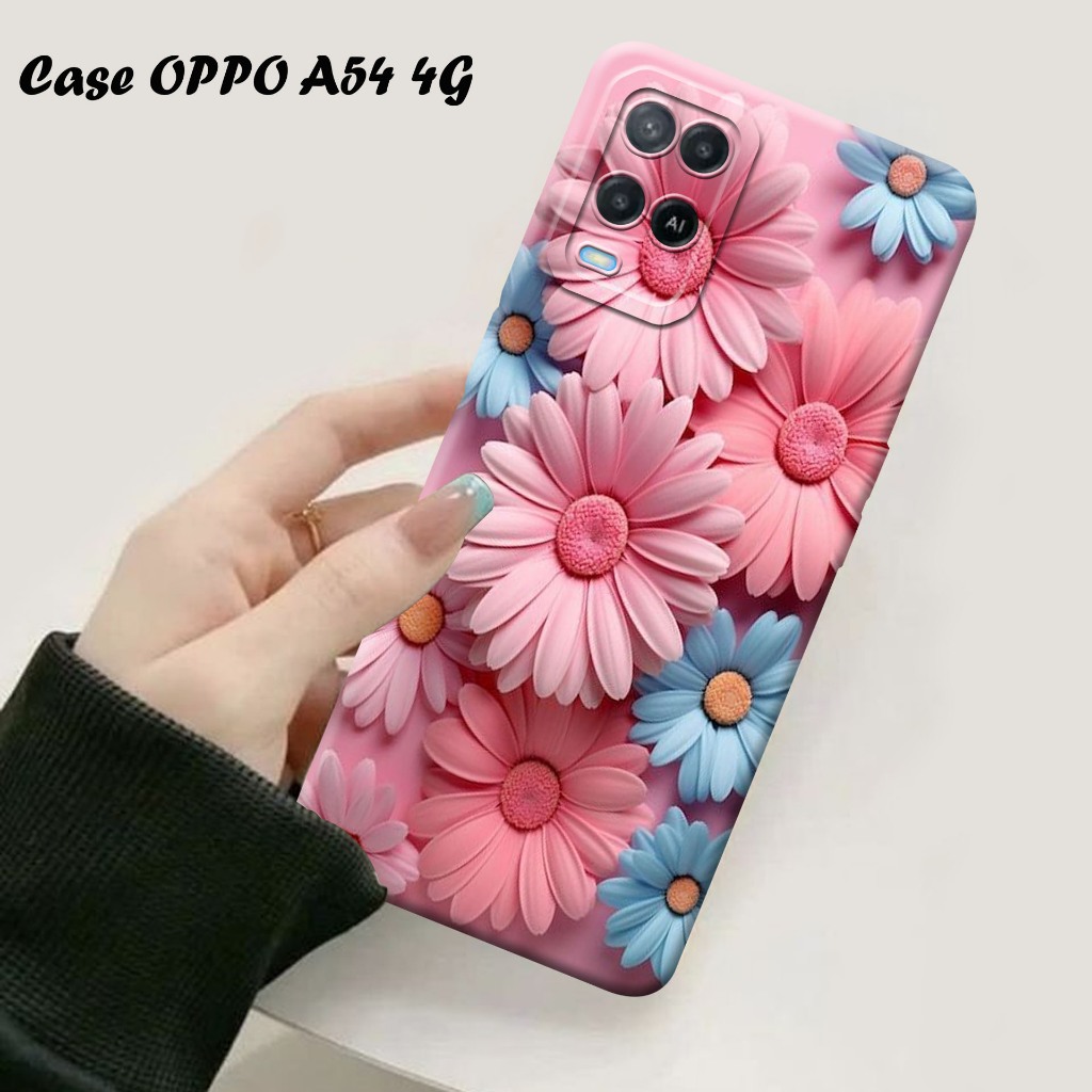 Case OPPO A54 4G - Type lainya via chat - Terbaru - [casehp] - Karakter - Softcase - Procamera - Sil