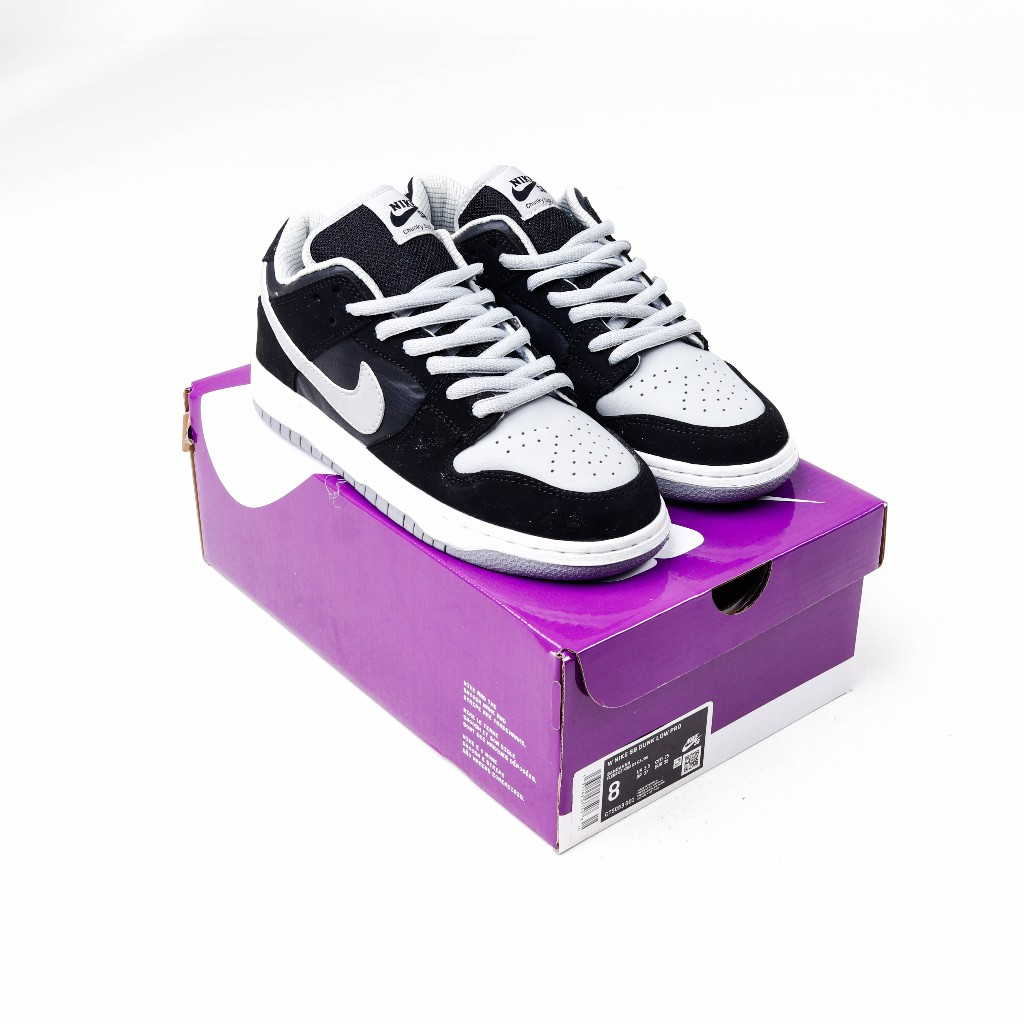 (SLPRDS) Sepatu Nike SB Dunk Low J Pack Shadow Black Grey