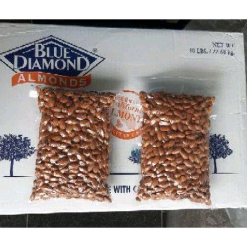 

Kacang Almond Panggang Premium / Premium Roasted Almond Panggang 0.2KG