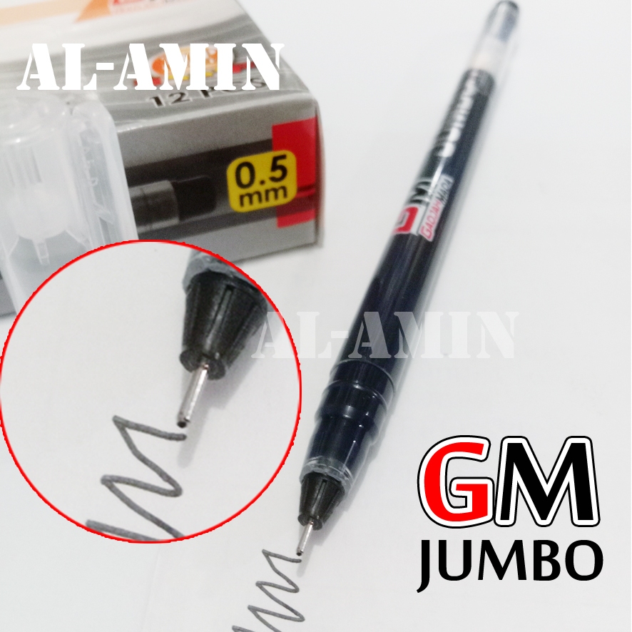 

Pulpen Gel GM Jumbo (12Pcs)