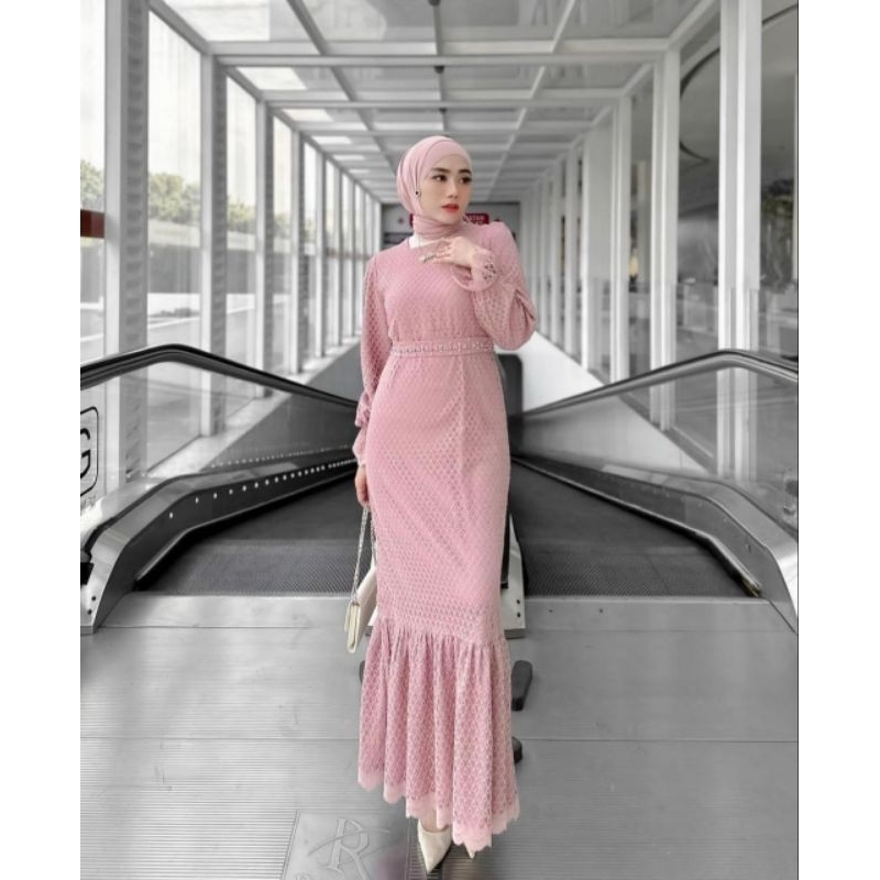 Dress Brukat Duyung