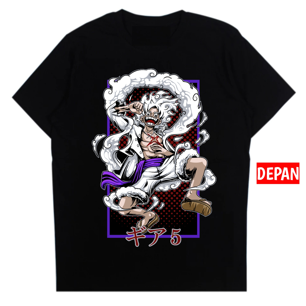 Kaos Anime One Piece Luffy Gear 5
