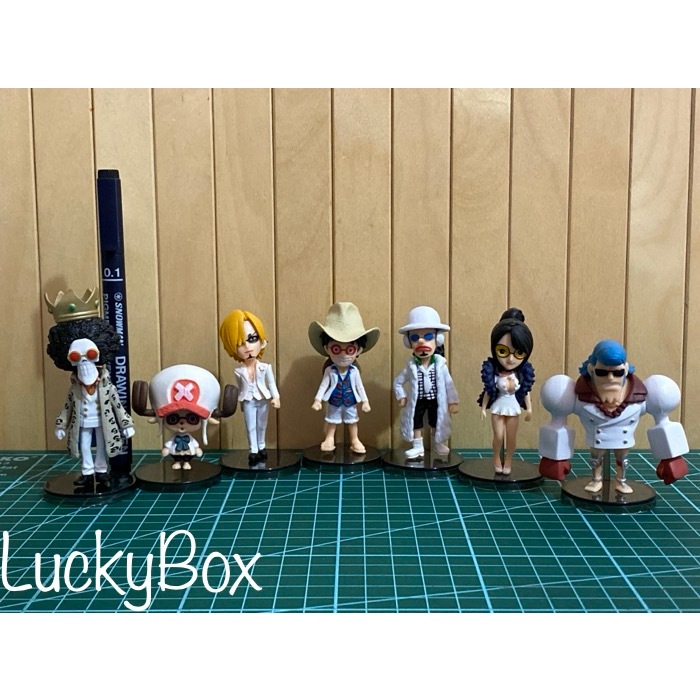 Action figure One Piece SD set F Gold movie