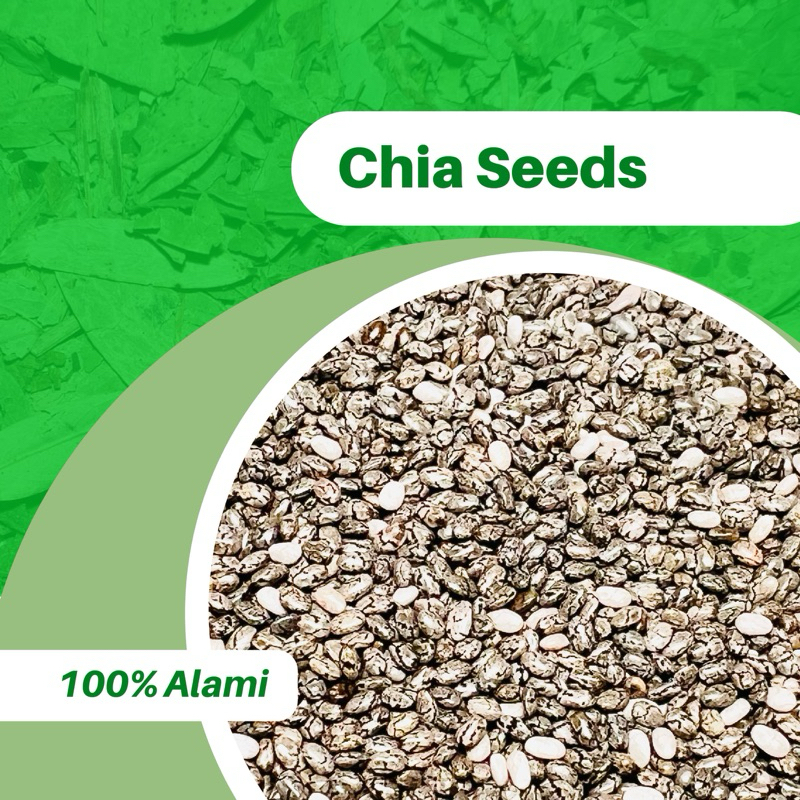 

1KG CHIA SEEDS BIJI CHIA 100% ASLI 1KILO