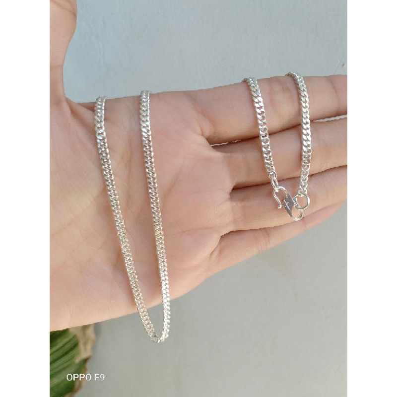 kalung laki laki kalung pria kalung cowok perak asli buatan tangan