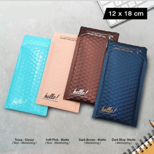 

Amplop Bubble - Bubble Mailer Rusfet 12cm x 18cm