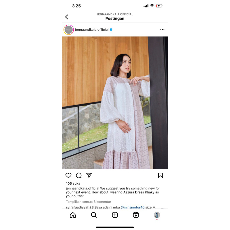 azzura dress JENNA & KAIA