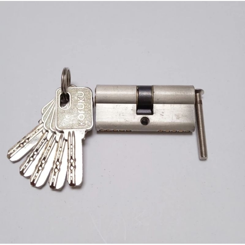 Double Cylinder Silinder Anak Kunci Knob Pintu Kecil Kofuku
