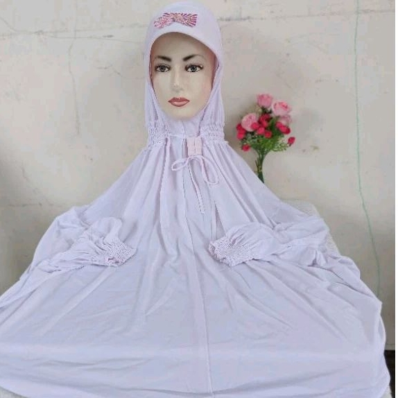 Jilbab instan lengan panjang