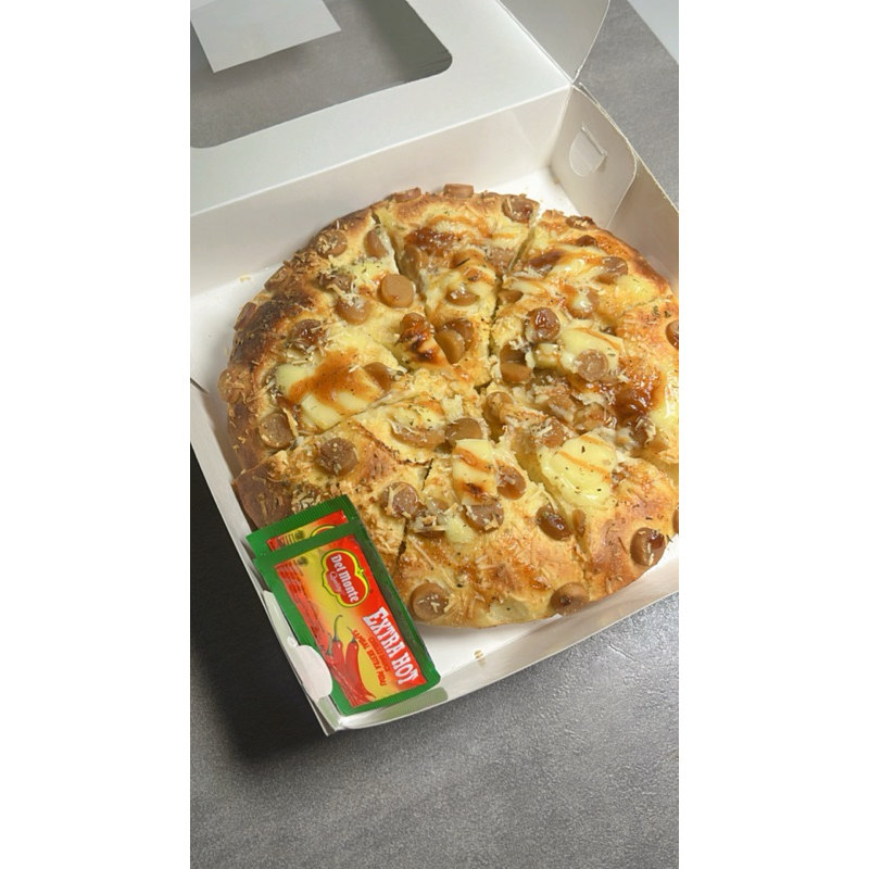 

Pizza sosis Keju