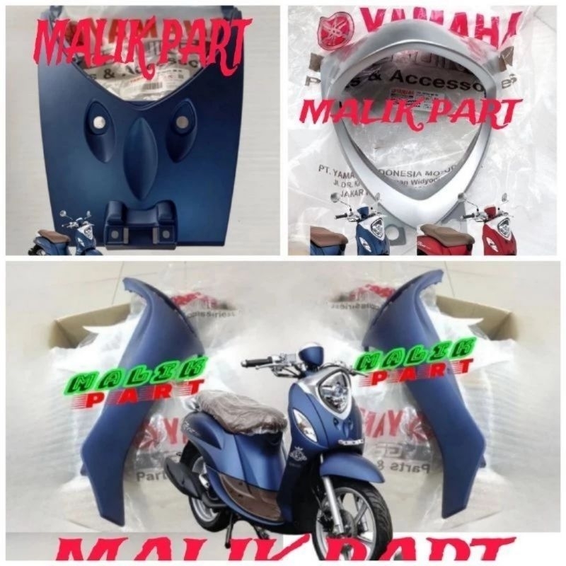 BODY SET 4PCS SAYAP DEPAN FINO FI 115-125 GRANDE ORI YAMAHA