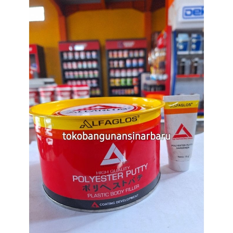 Dempul Alfagloss 1 Kg / 1 Kg Dempul Besi Mobil Pagar Alfagloss