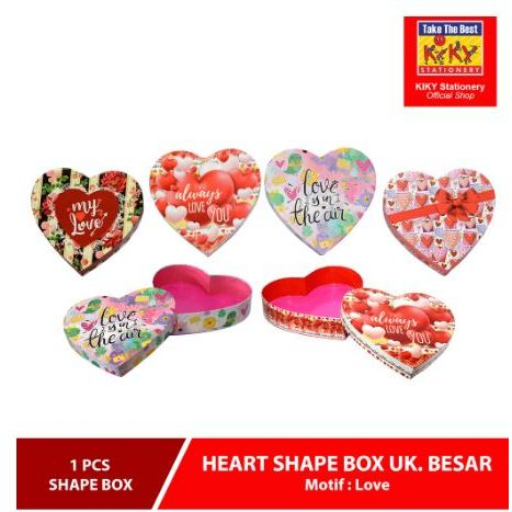 

Kotak Kado Love / Kotak Kado Coklat / Shape Box Valentine