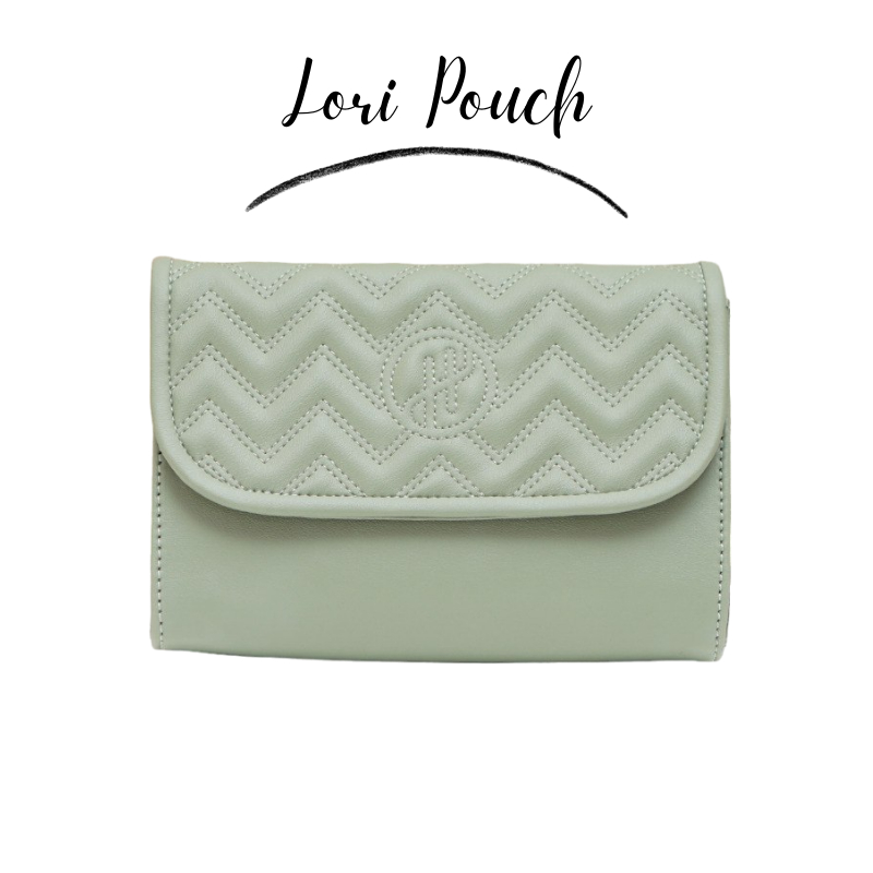 HODY Lori Pouch Dompet Wanita Serbaguna Hand Bag Travel Tempat Kosmetik Make Up Produk Lokal Origina