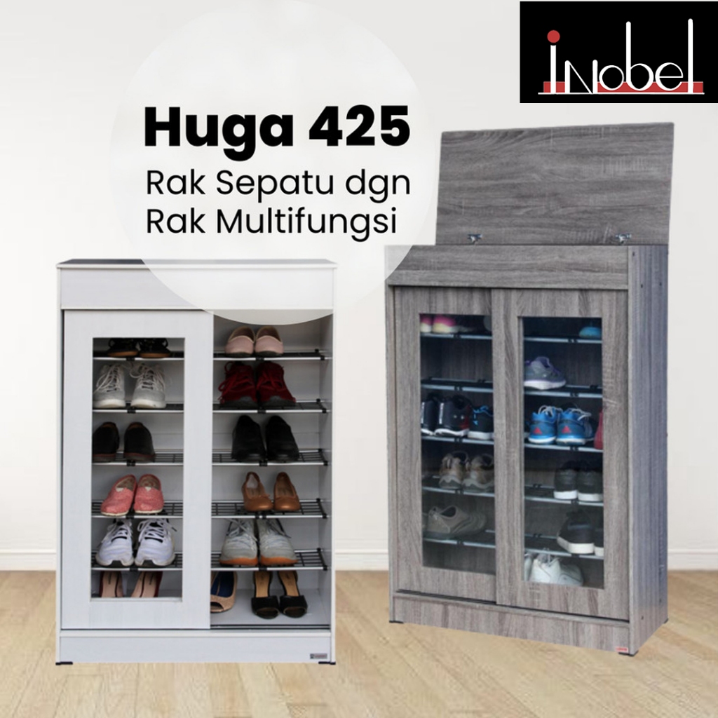 Lemari Sepatu Rak Sepatu Minimalis Murah Lunar HUGA 425 Murah Pontianak