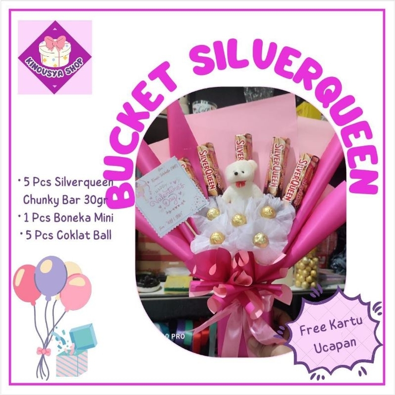 

Bucket Silverqueen Chunky Bar 33 gr