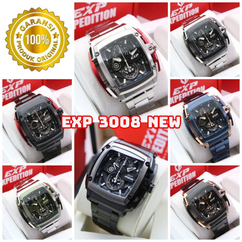 JAM TANGAN EXPEDITION RANTAI EXP 3008 | EXP3008 | E3008 ORIGINAL