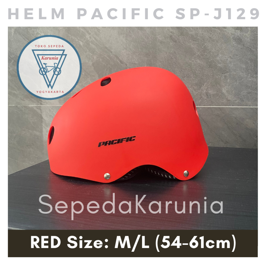 Helm Sepeda MTB Lipat Scooter Sepatu Roda Skate Board Sepeda Listrik Batok Merk Pacific SP-J129