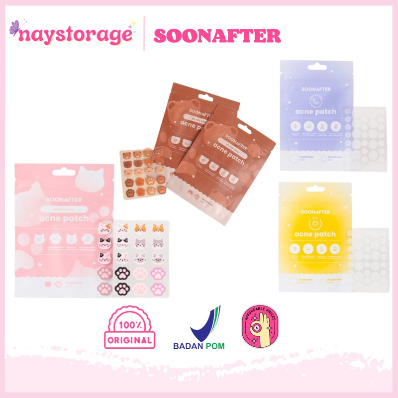SOONAFTER Acne Patch - Pimple Patch / Stiker Jerawat Lucu