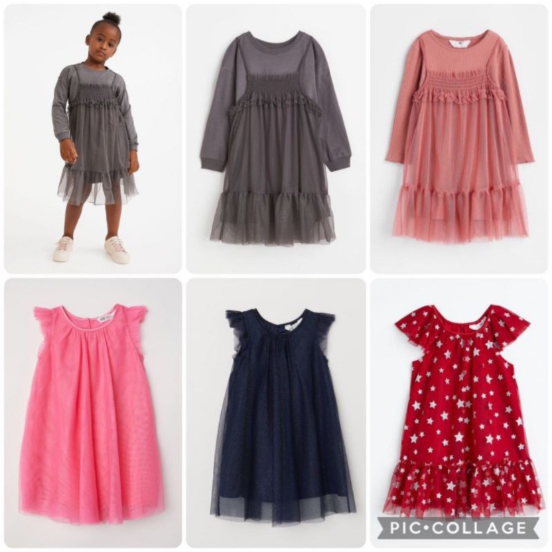 HM KIDS dress / dress anak hm / hm girls dress / hm dress anak