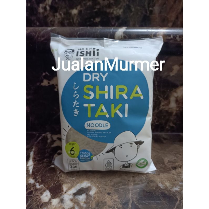 

Dry Shirataki Mie Shirataki Kering 200 Gram