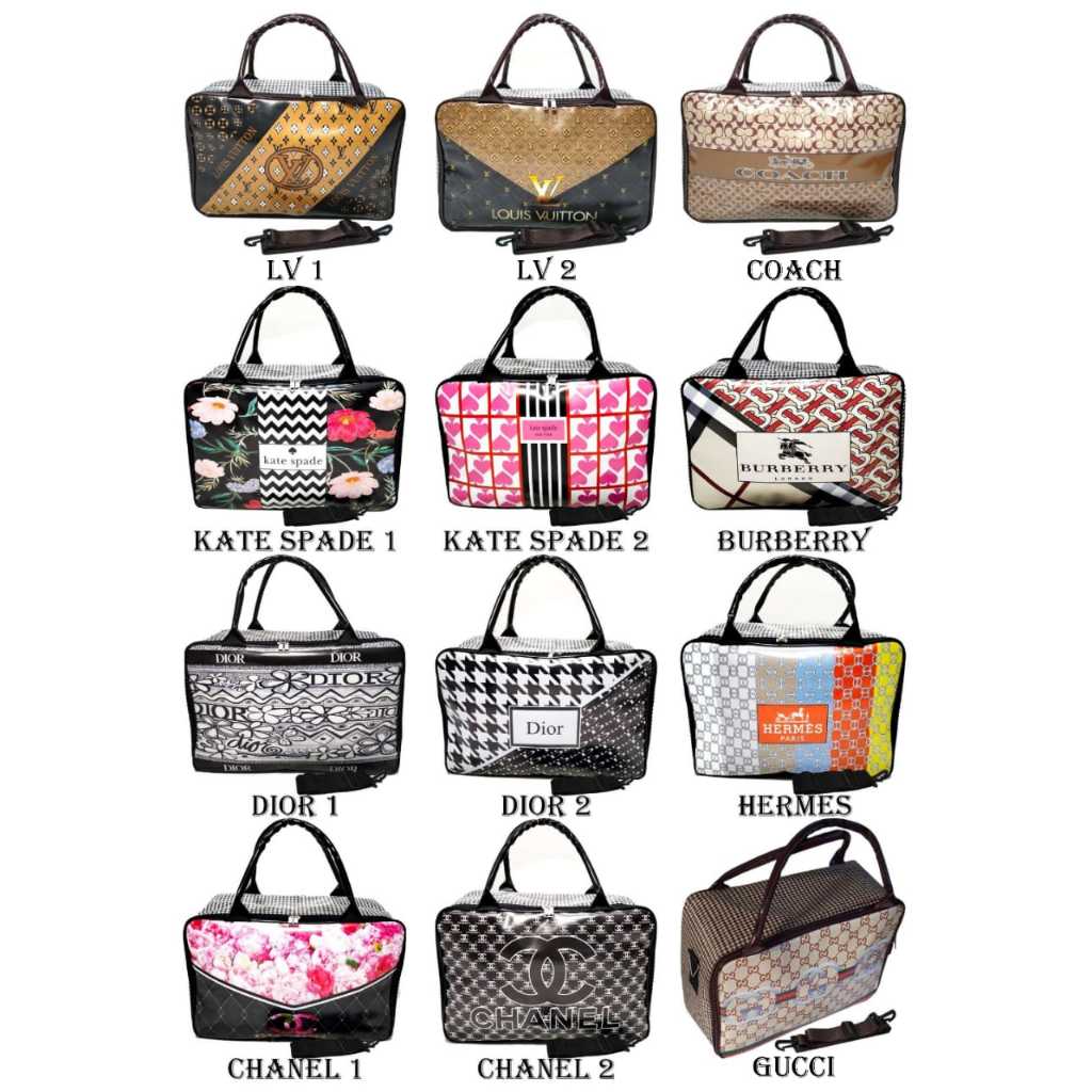 Travel Bag Karakter Waterproof Anti Air / Koper Anak / Tas Jinjing / Tas Travel Jinjing Ukuran 40cm 