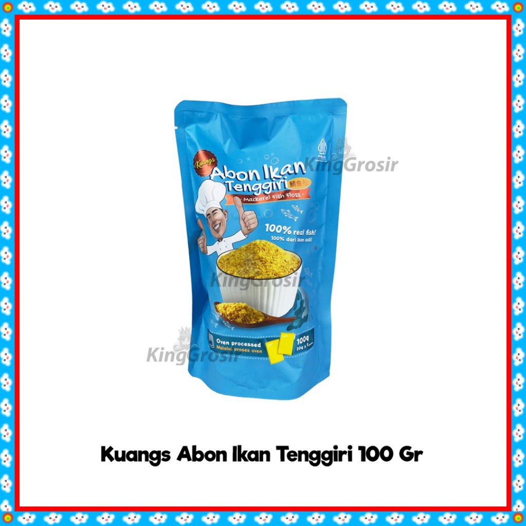 

Kuangs Abon Ikan Tenggiri 100gr Halal Lauk MPASI Abon Tenggiri