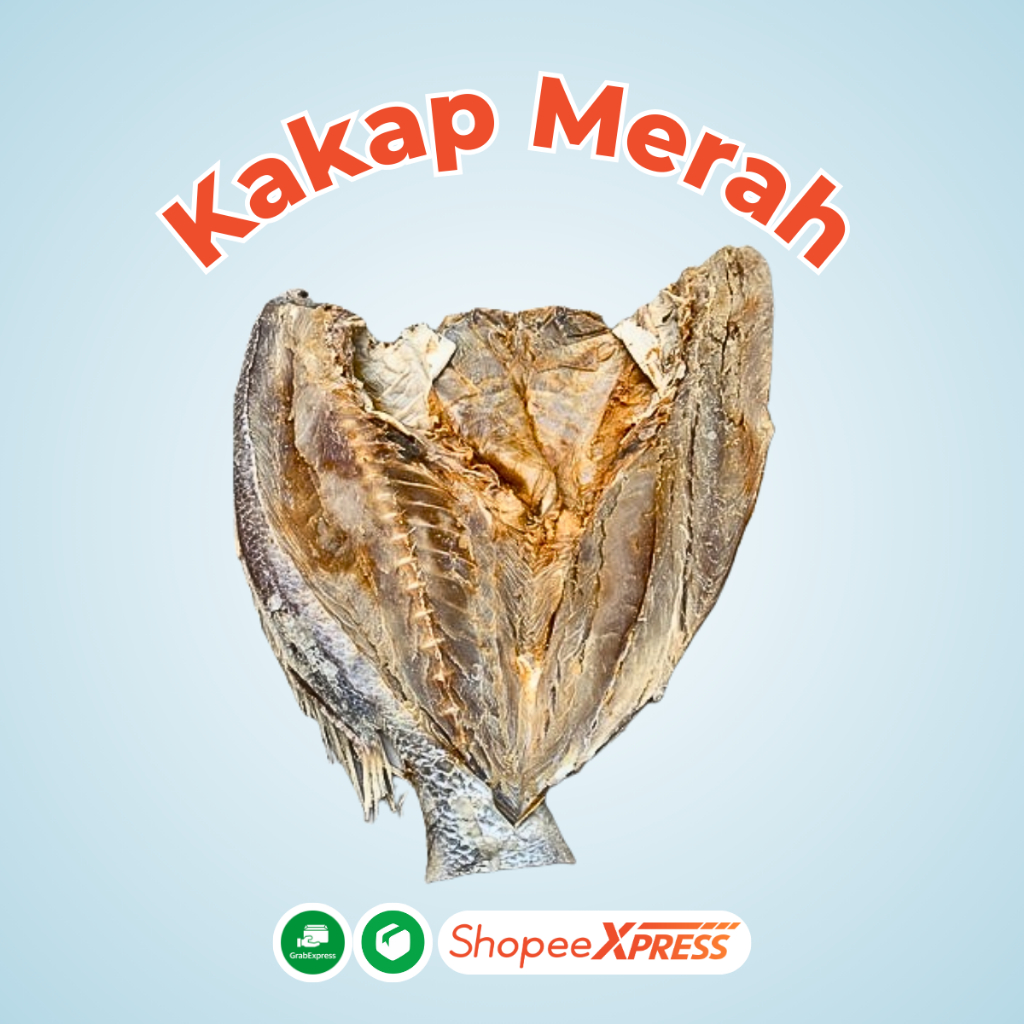 

IKAN ASIN KAKAP MERAH GRADE A 500g