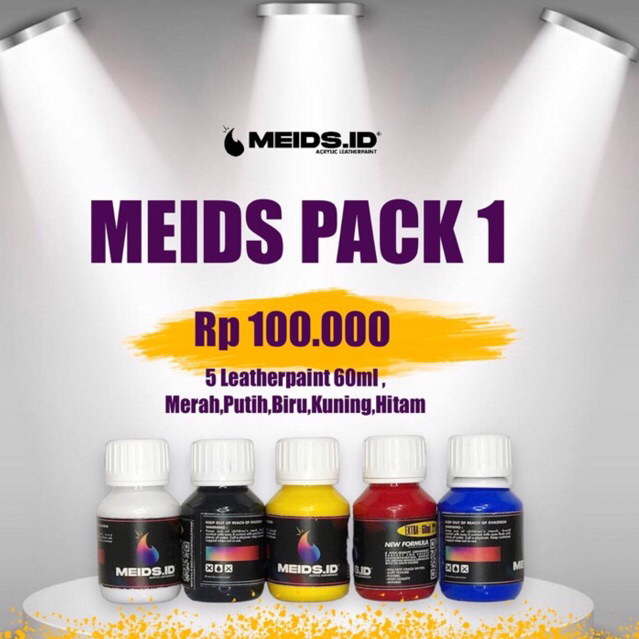

Meids Leather Paint Bundling Pack 1 60ml