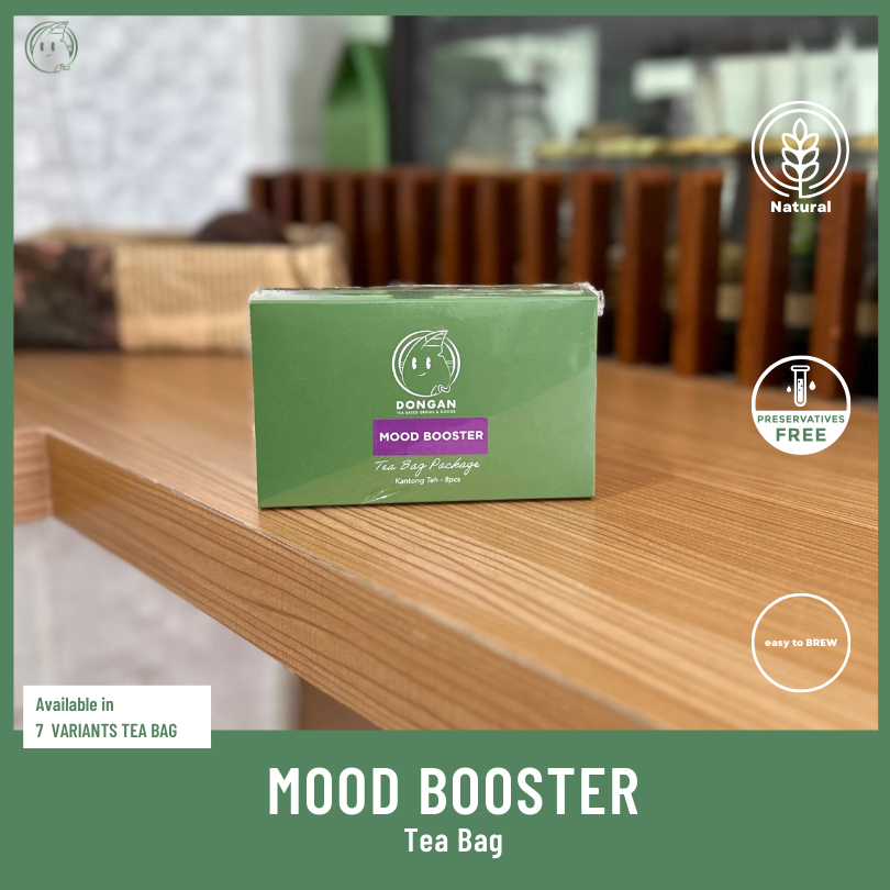 

Mood Booster (Mood Booster Teh Rose, Rosella dan Jasmine) Dongan Premium Tea Box