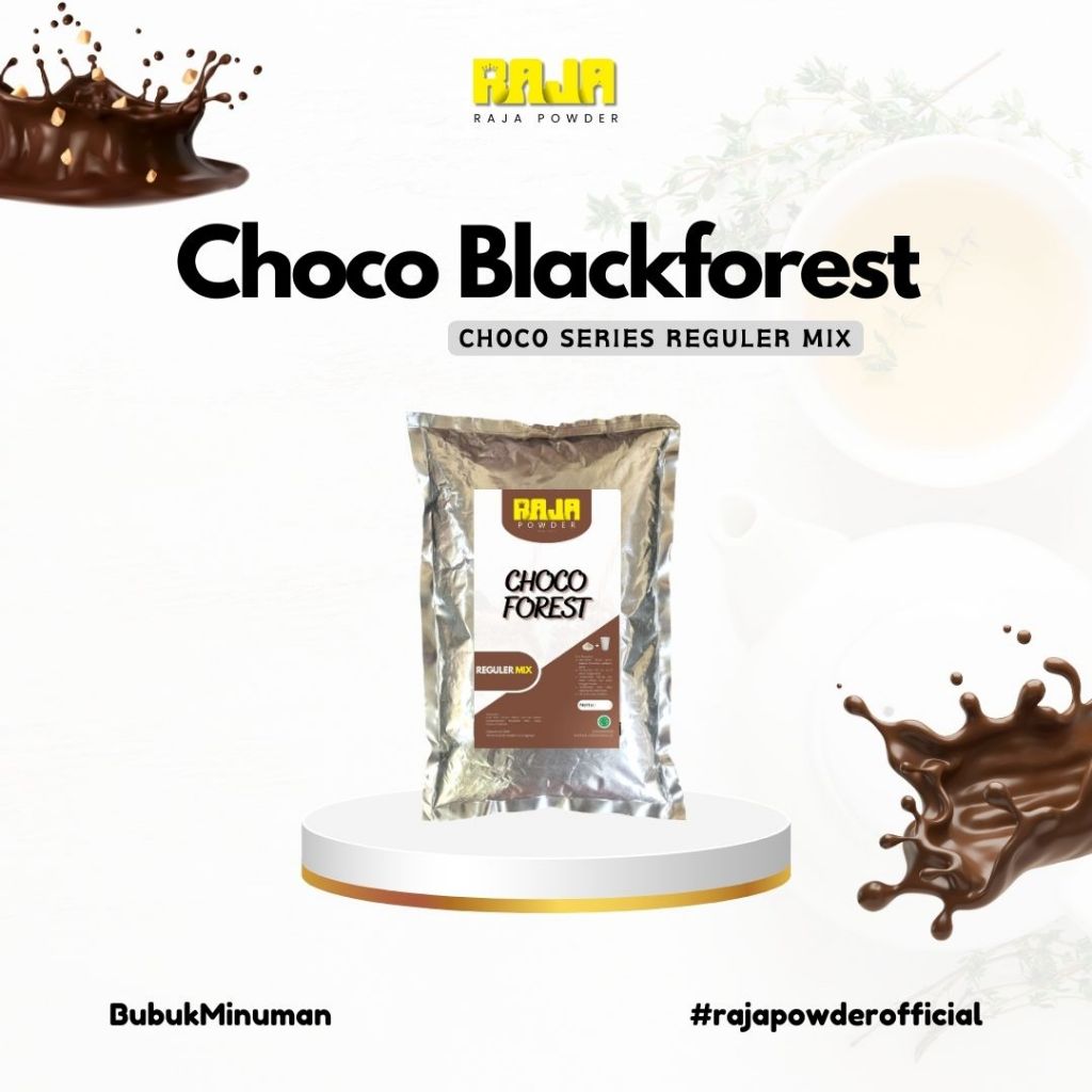 

Bubuk Choco Blackforest Bubuk Minuman Cokelat Blackforest Powder 1 kg / 1000 gram