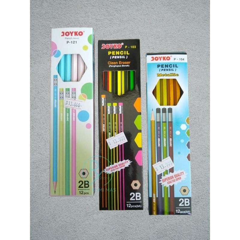 

(12 PCS) PENSIL 2B JOYKO PACK