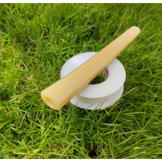 Once pipa tulang sapi bentuk segi 8 super cristal