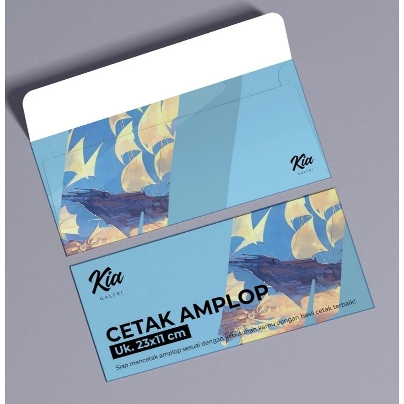 

Print Cetak Amplop, envelope Size XS Custom Premium MURAH ukuran 17.5x8.5cm Bisa Kasih Logo, Foto, Nama dll