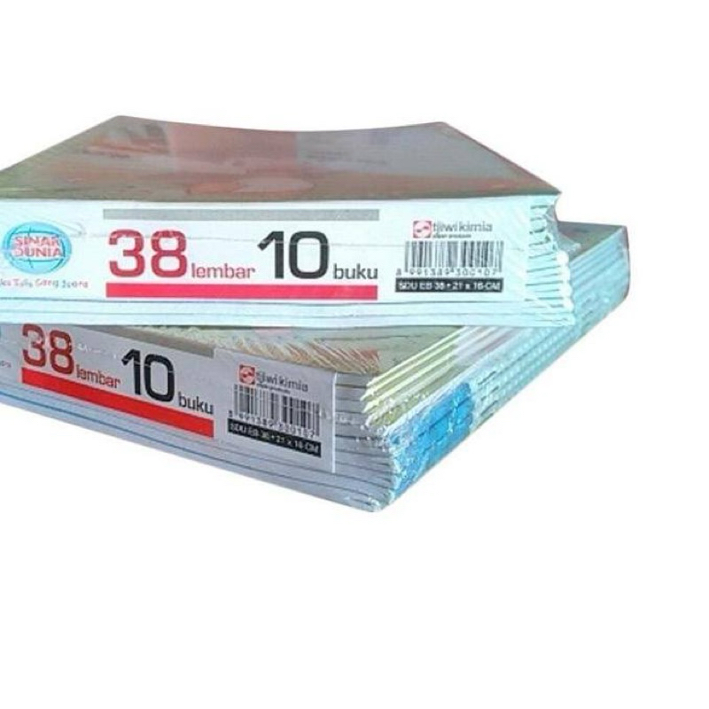 

Buku Tulis SiDu Sinar dunia isi 38 lbr PACK