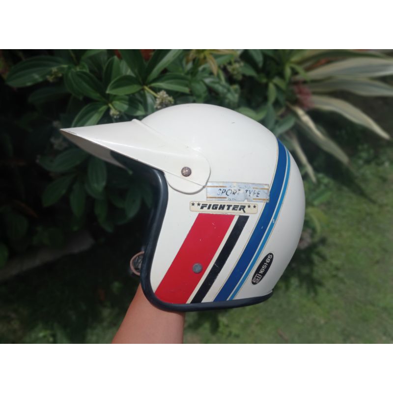 helm fighter jadul lawas