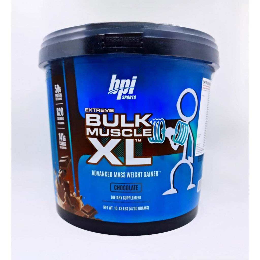Gigikbunga Bpi Bulk Muscle Xl 10,43 Lbs Lean Mass Protein Gainer Bulking Clean Gain 10Lbs 10Lb 10 15