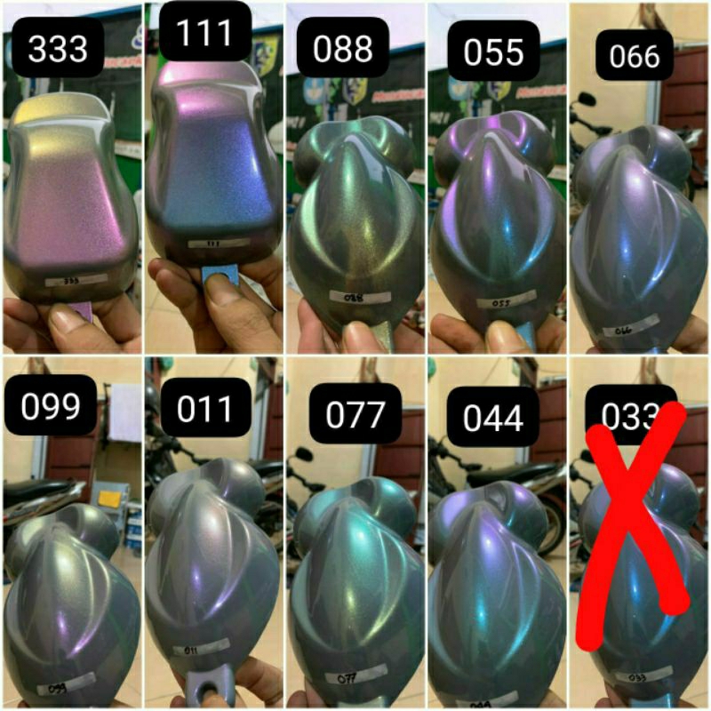 Bubuk Cat Bunglon 10gr